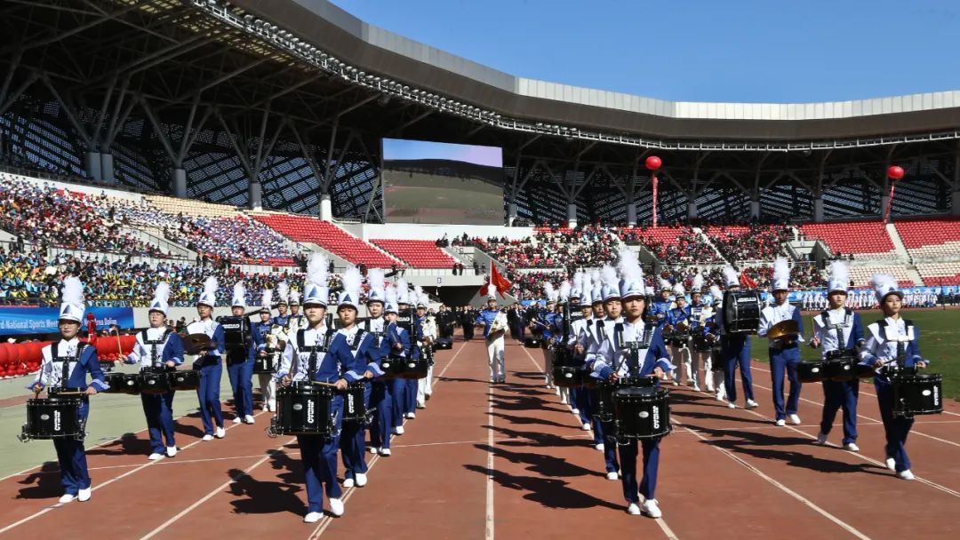 高清大图！震撼来袭！金普新区第三届全*运民**动会开幕式，精彩