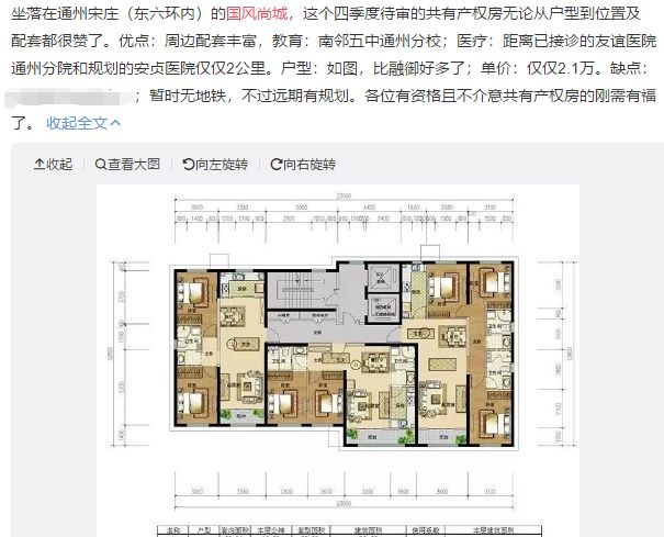 宋庄国风尚城共有产权房,通州共有产权房国风尚城缺点