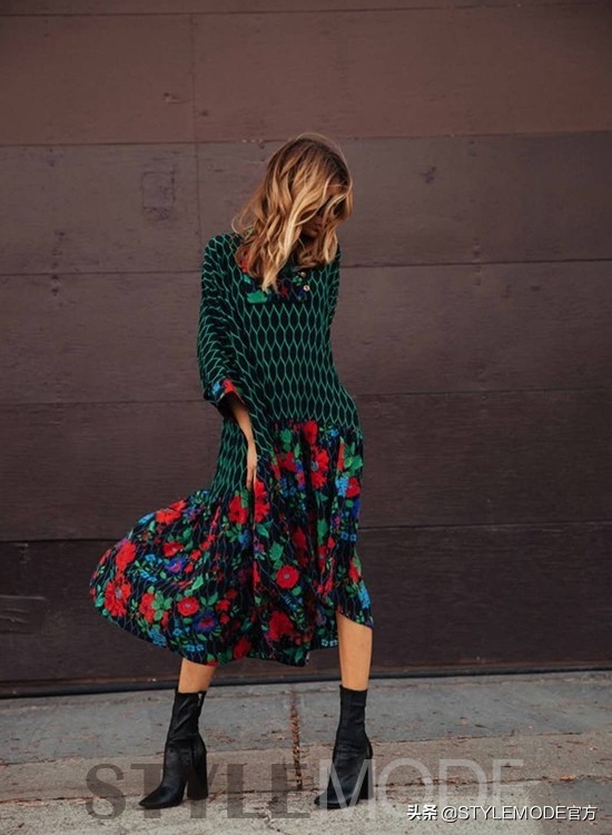 一条都市波西米亚裙，完美演绎自由浪漫！