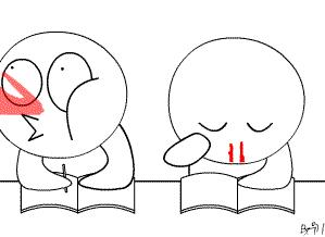 「开心一刻」比尔误把一瓶汽油当酒喝到肚子里了,他很紧张