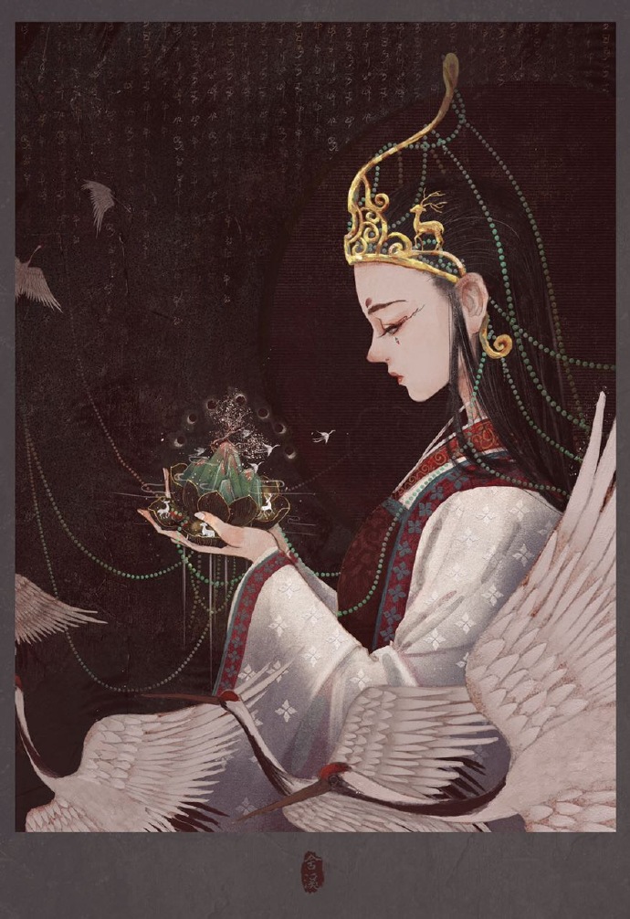 沉浮世界，静择一片清宁，绘心，绘梦，绘境｜舍溪的插画