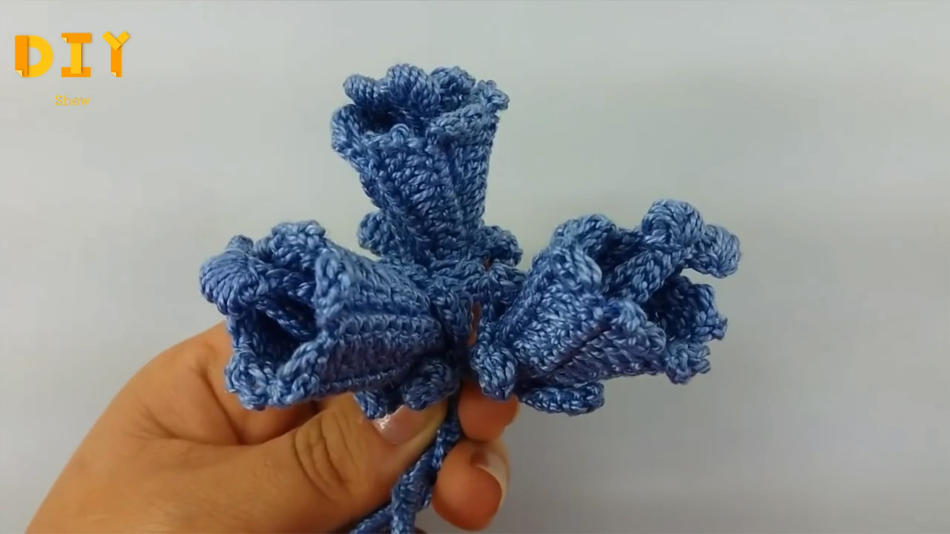 钩织灯笼花的帽子的教程,灯笼花坐垫钩织视频