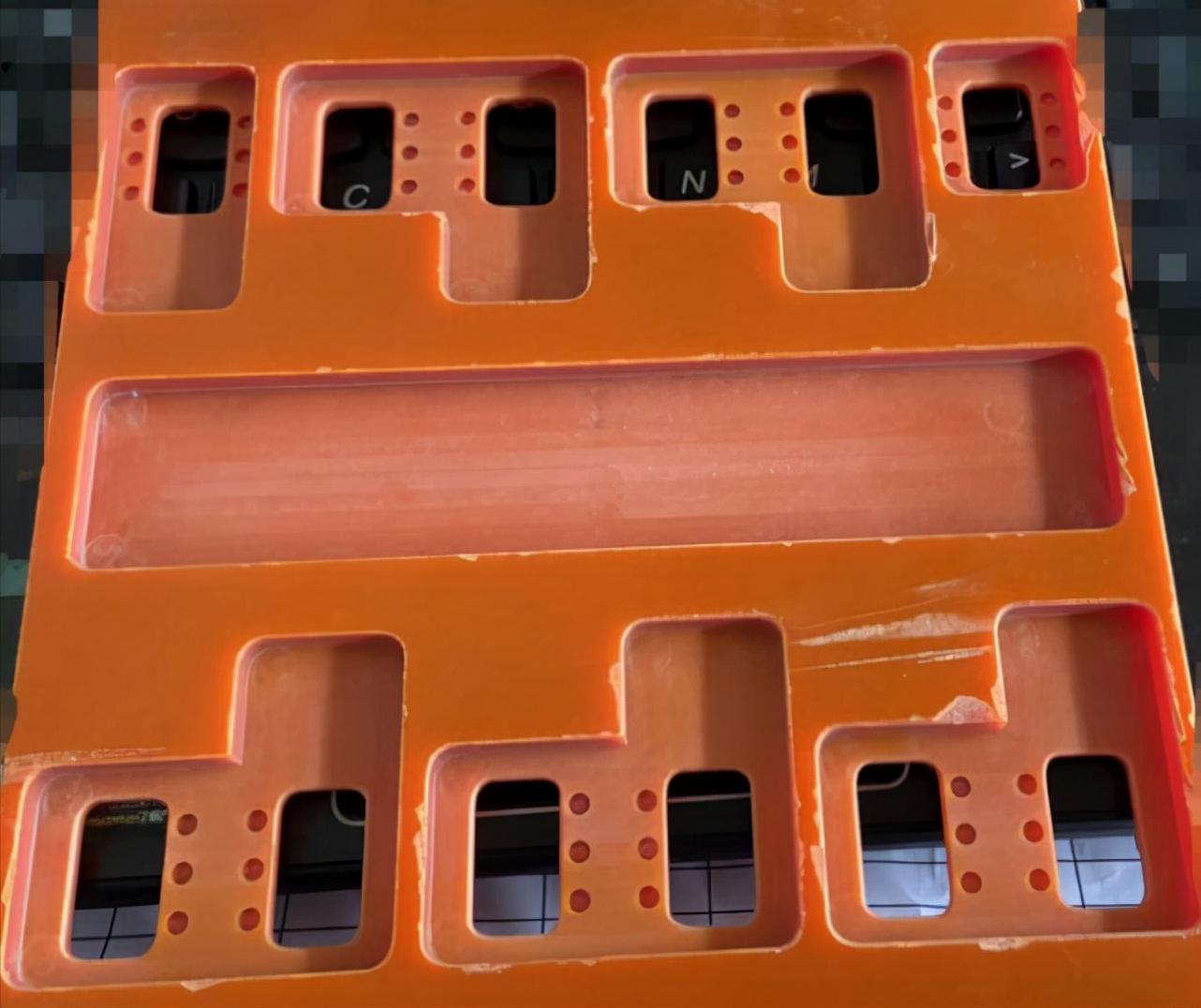 cnc加工黑电木表面发白是什么原因,cnc的电木烂了可以修补吗