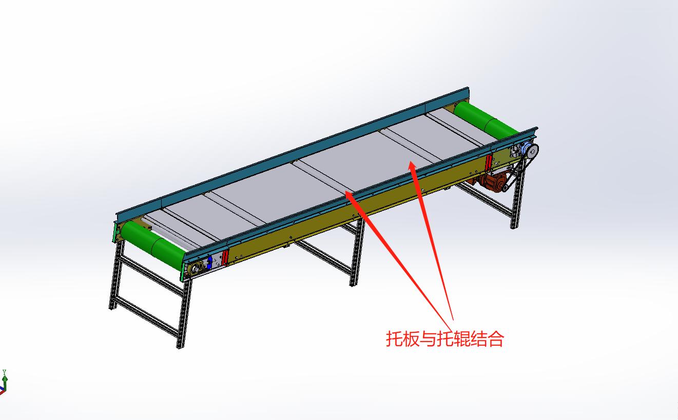 大型皮带输送机的结构简单,皮带输送机设计从零开始