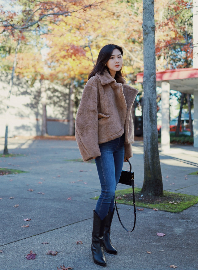 短靴中靴长靴到底应该怎么穿,小短腿穿长靴还是中筒靴