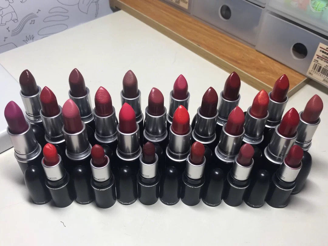 6支黄皮友好的mac口红真的涂不腻,mac烂番茄色唇釉推荐