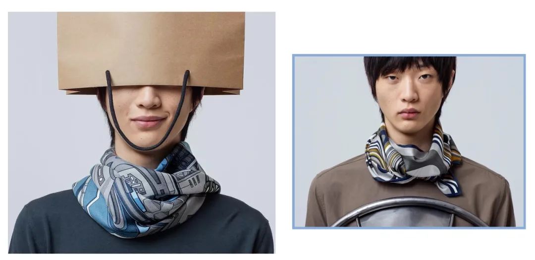 女士必备的几款丝巾,大妈拍照丝巾标配