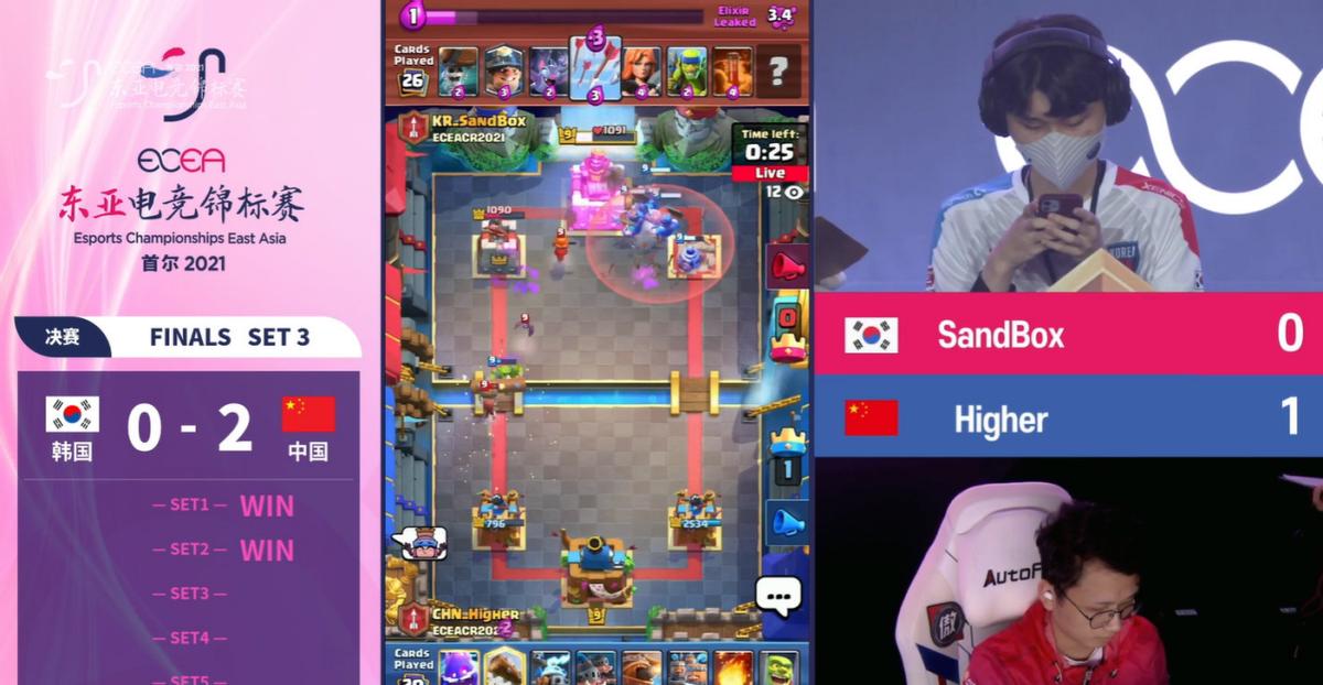 东亚电竞锦标赛皇室战争决赛,2021东亚电竞锦标赛皇室战争