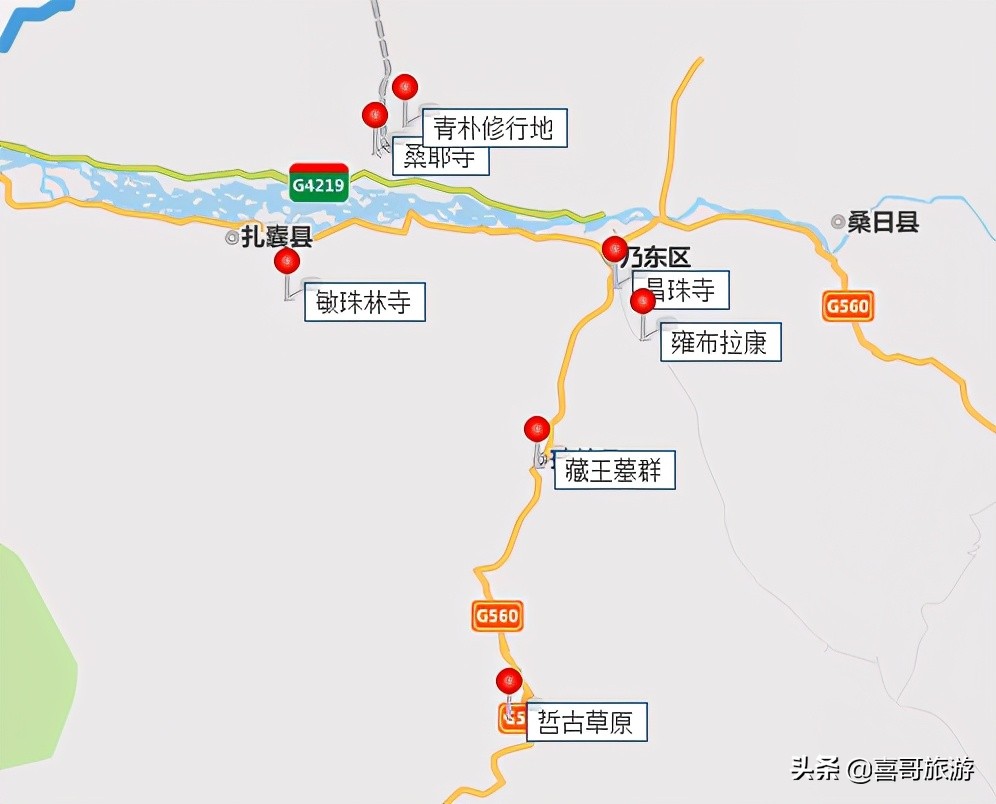 *藏西**山南市十大景区是哪些?自驾游玩如何安排行程?