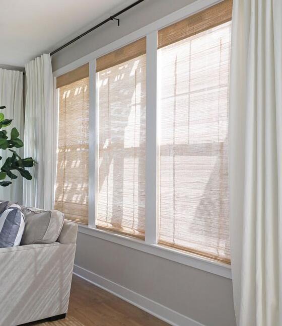 一空间也能装两种窗帘,一空间装饰