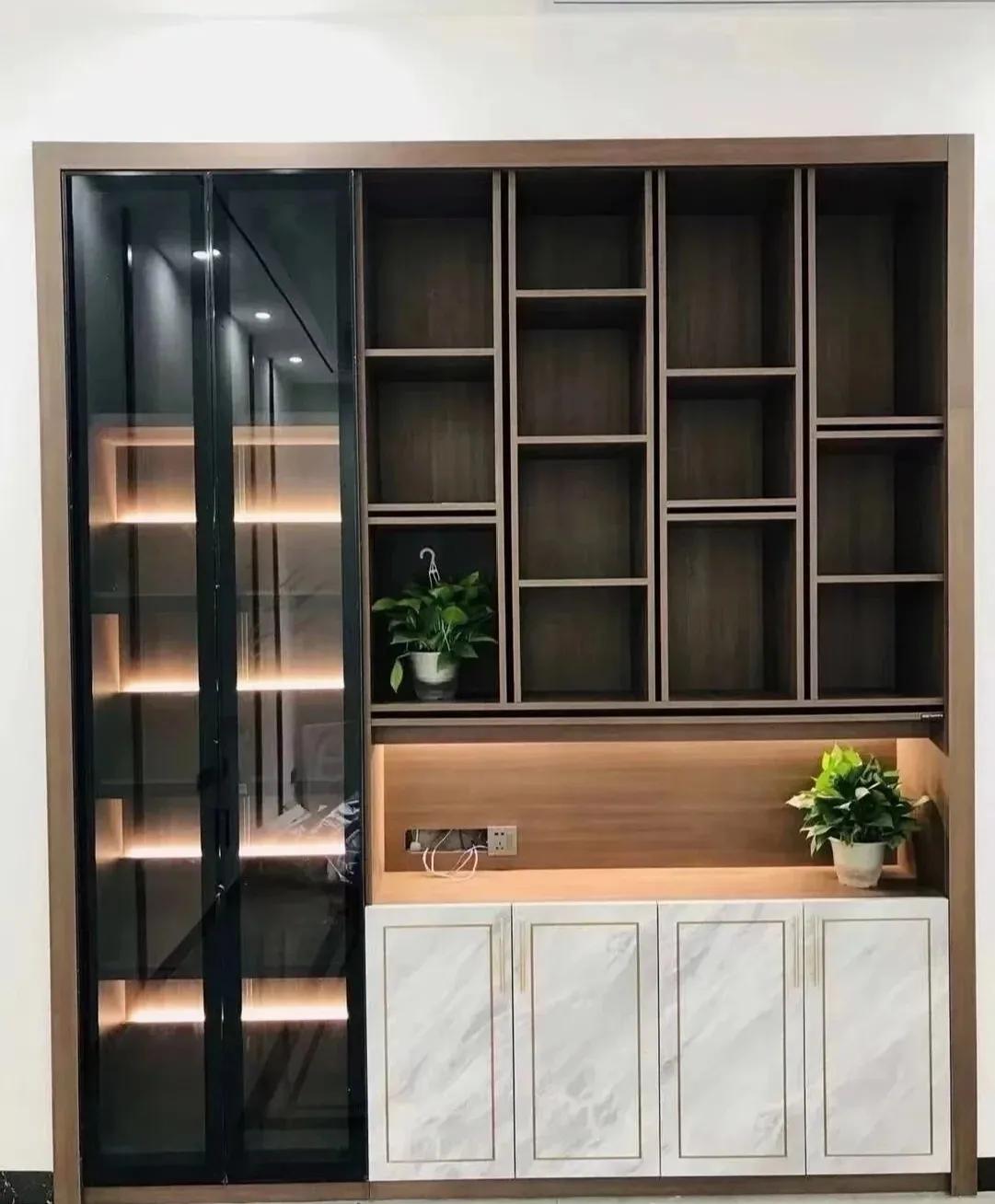 20款酒柜样品设计,轻奢风装修2022新酒柜装修款