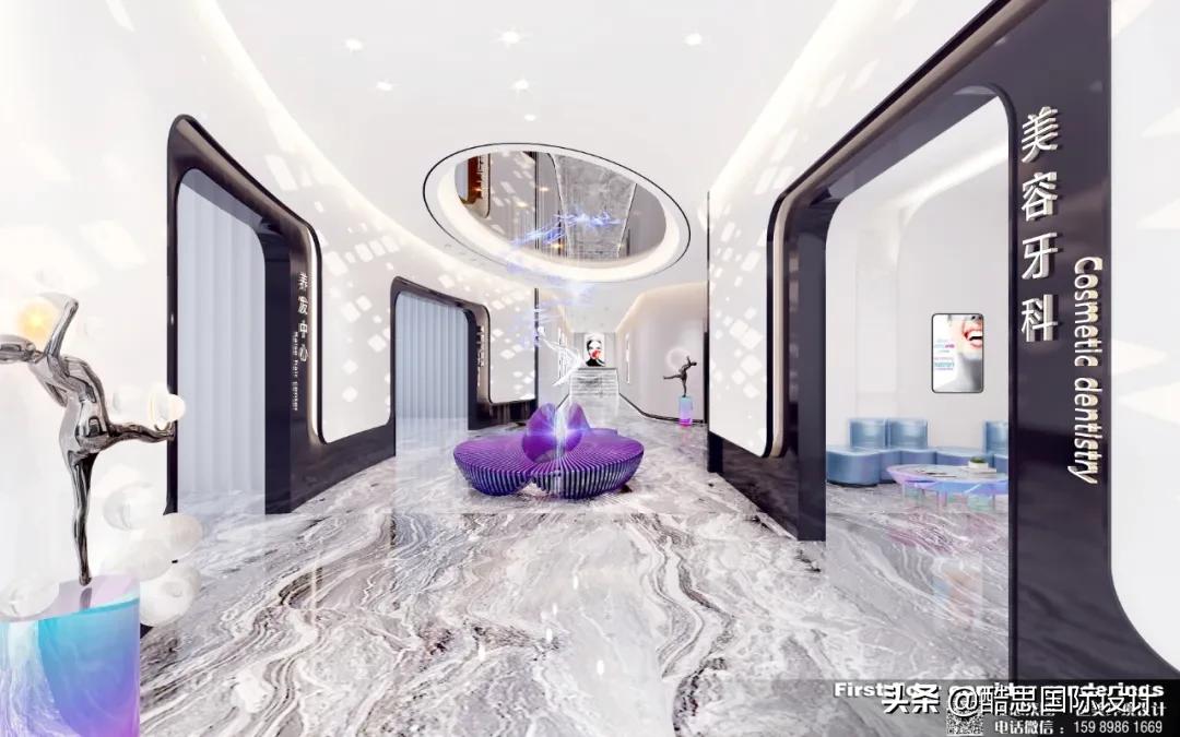 极简轻奢风医疗美容,轻奢医疗美容设计