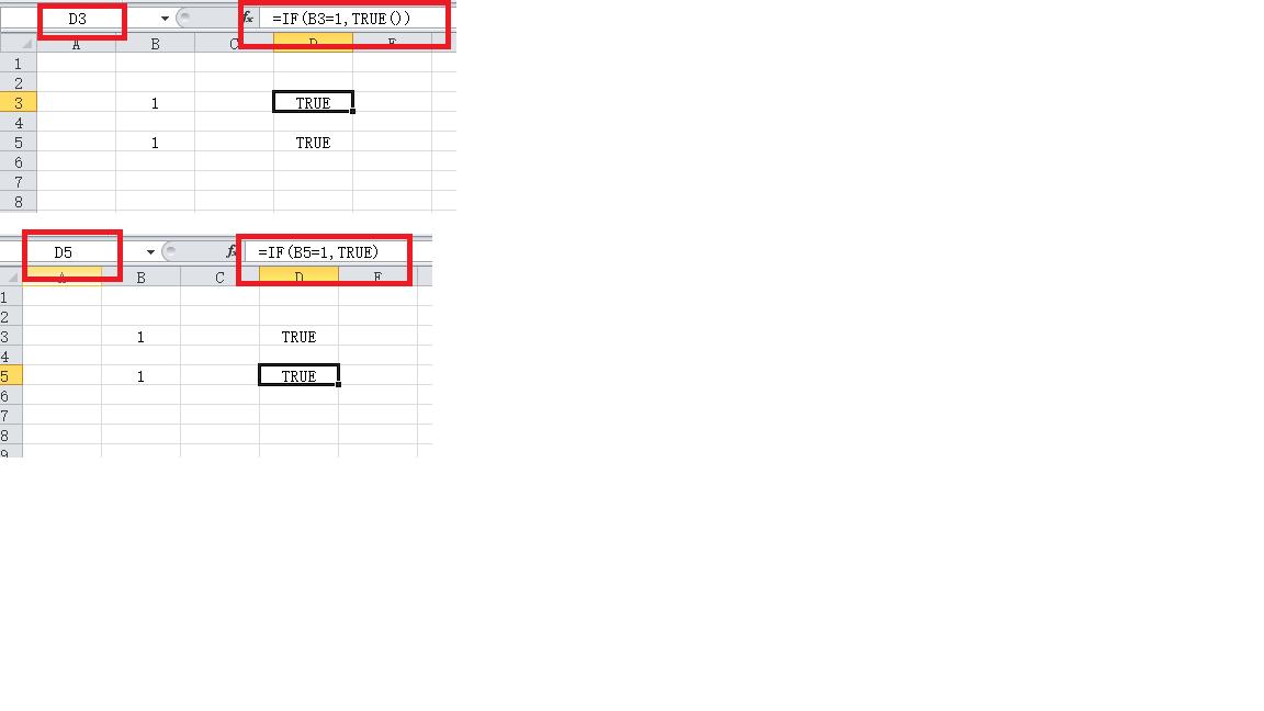 excel表格的值为true或者false,逻辑函数false和true