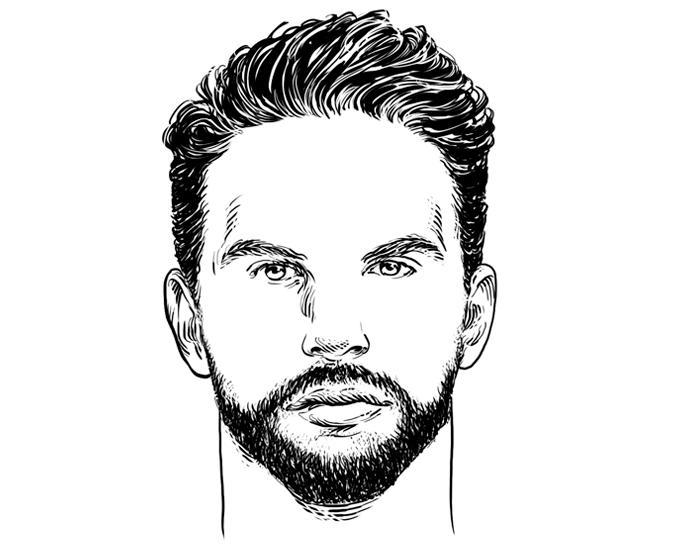 60岁男士发型设计与脸型搭配,男士国字脸型适合什么样的发型