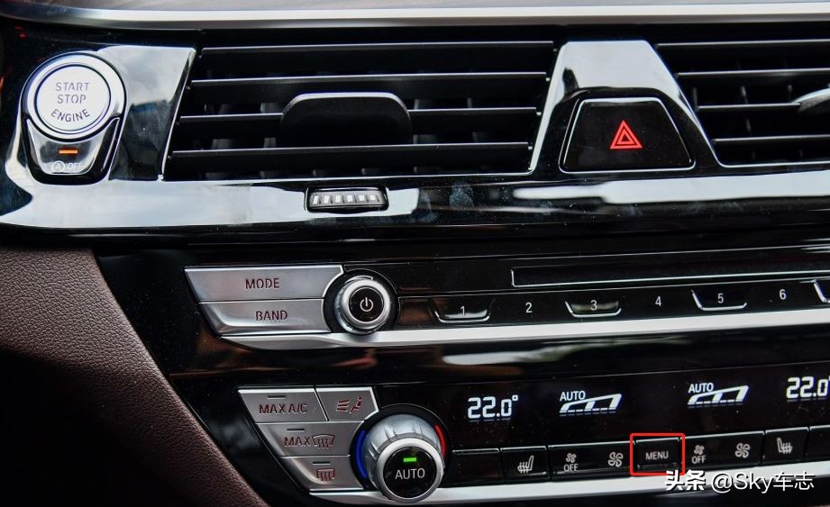 宝马的空调开关是哪个,宝马车的空调开关是哪个