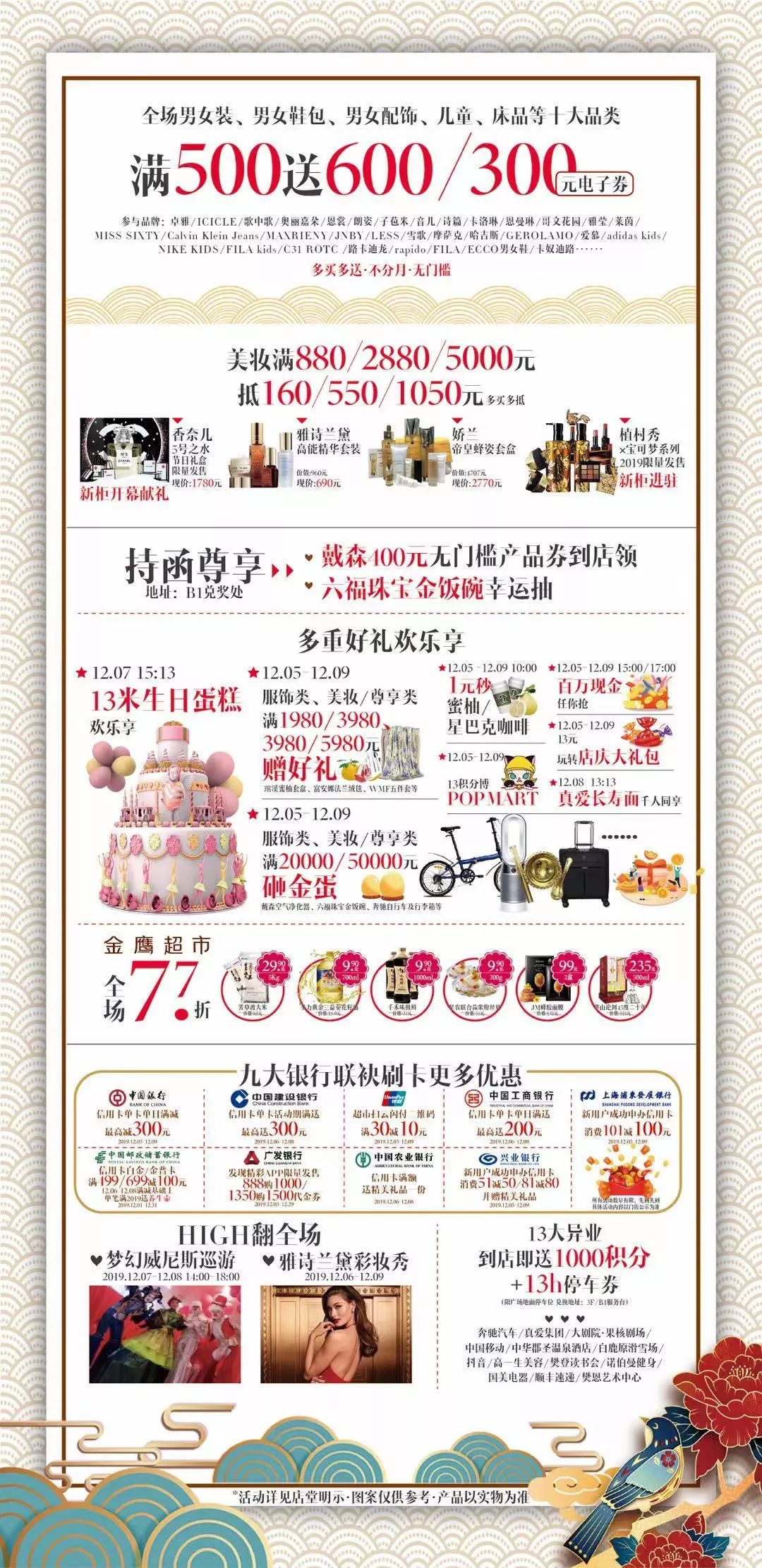 手把手教你在高新金鹰如何用五万花出十万的效果