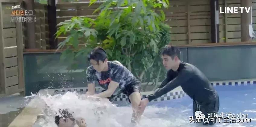 exo团综最新消息,exo综艺爬梯子世界旅行3