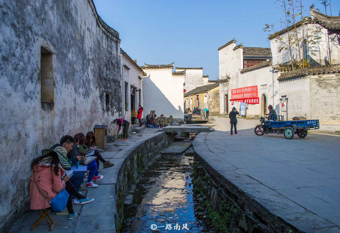 从黄山脚下到西递古村,黄山宏村秋色水墨
