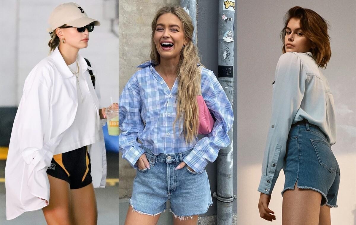 穿搭女生潮流学生ins风夏天短裤,学生党穿也超好看的短裤