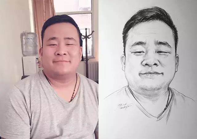 如何画出夸张的人物肖像画,当灵魂画手模仿大师作画