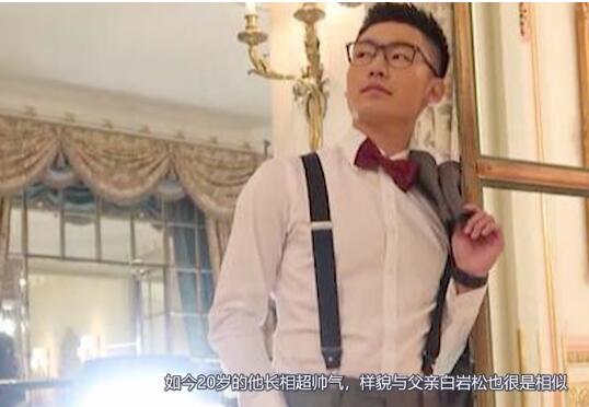 白岩松儿子的图片,白岩松的儿子白岩松简介