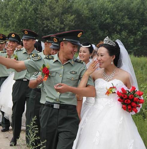 军婚和普通婚姻婚礼有什么区别,军婚跟普通婚礼有什么不一样吗