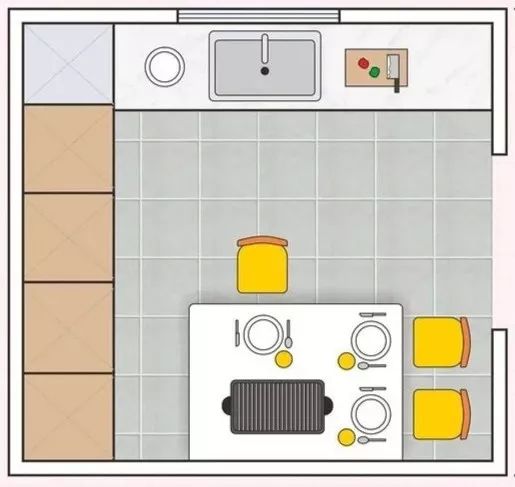 餐厅厨房一体化设计的6个方案,这才是满分的餐厨一体化设计