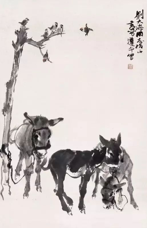 齐白石的虾徐悲鸿的马歇后语,齐白石画虾徐悲鸿画马还有谁