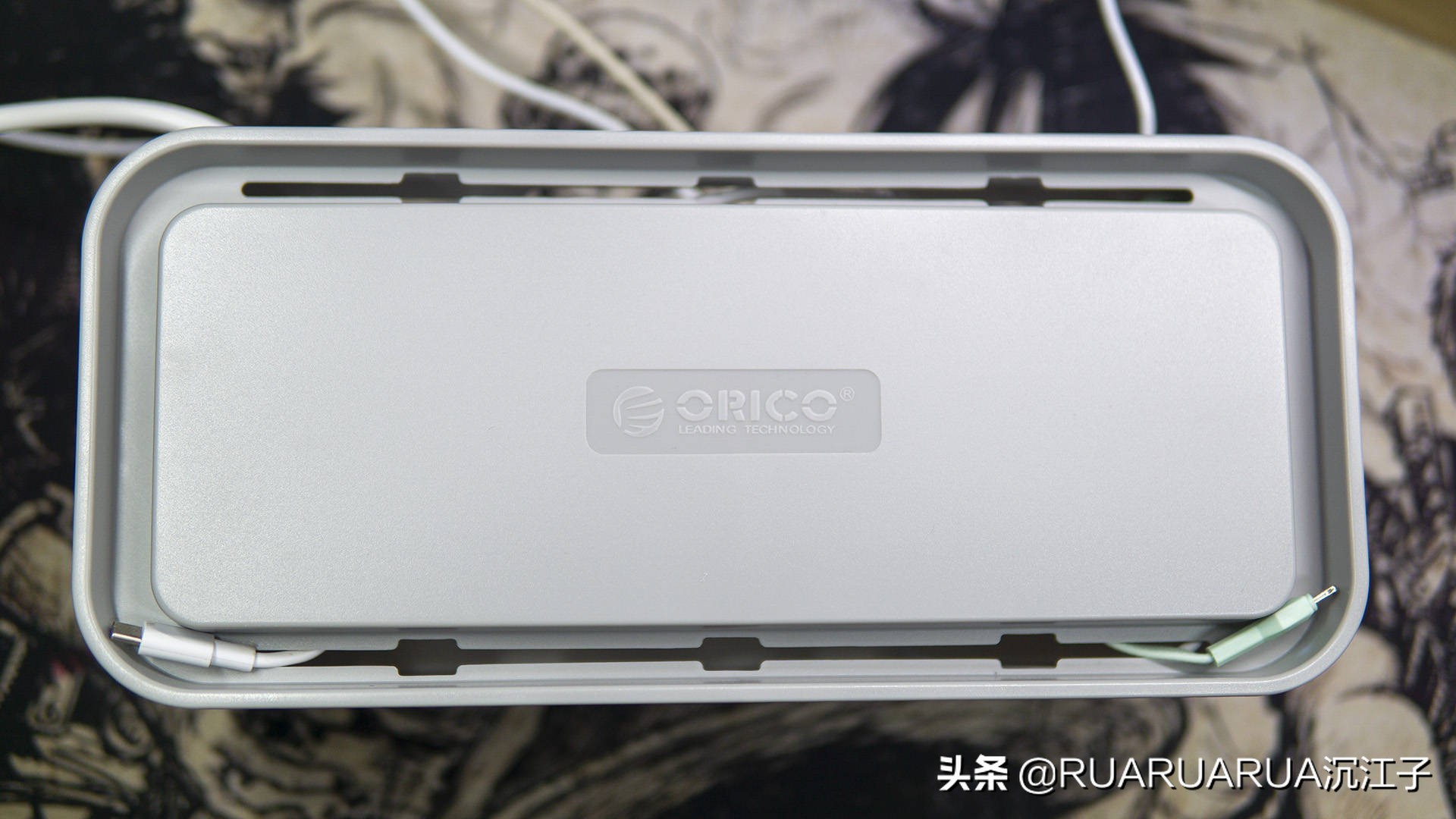 桌面排插线材收纳,orico收纳盒怎么插