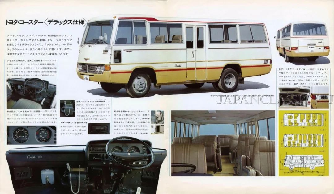 第一代丰田考斯特客车,丰田考斯特7座20万以下
