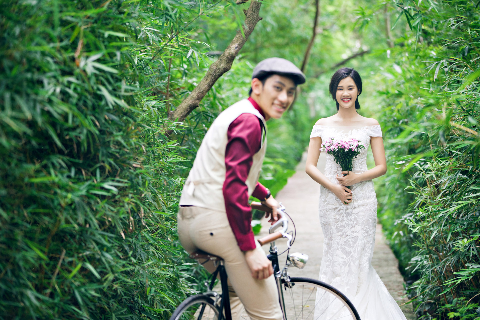 拍婚纱照选衣服的视频应该怎么拍,旅拍婚纱照需要准备道具