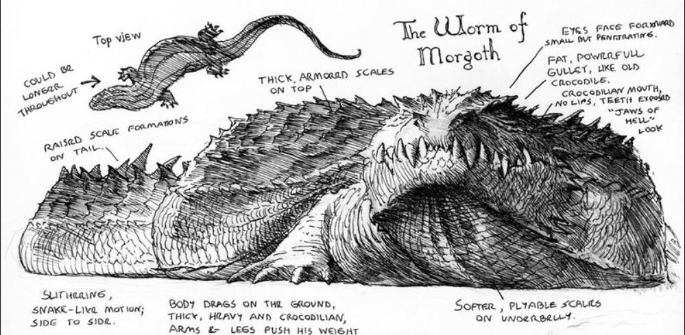 指环王远古的炎魔是史矛革么,指环王史矛革之役