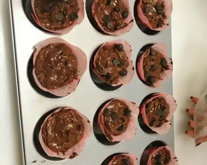 星巴克巧克力马芬蛋糕做法,星巴克巧克力玛芬蛋糕