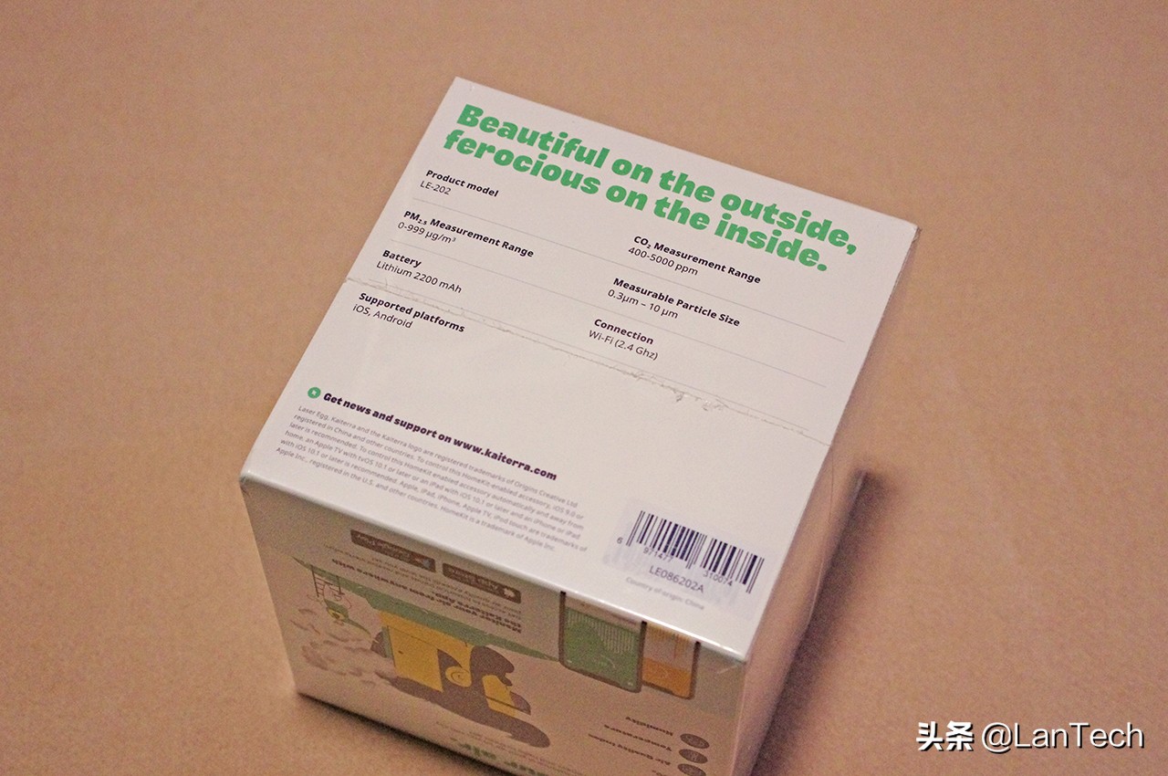 kaiterra空气检测仪,智能空气检测仪操作及说明