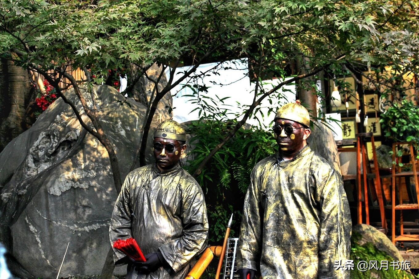 中国成都的锦里古街,成都最低调的三国古镇