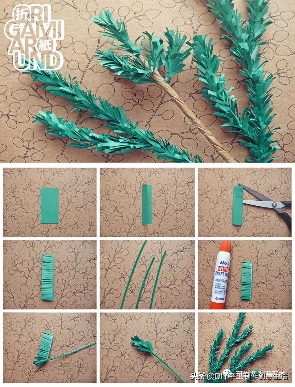 各种折纸花教程,折纸郁金香花的折法