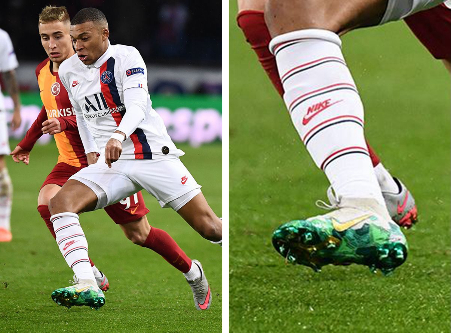 职业运动员上脚篮球鞋,近期球员上脚战靴一览