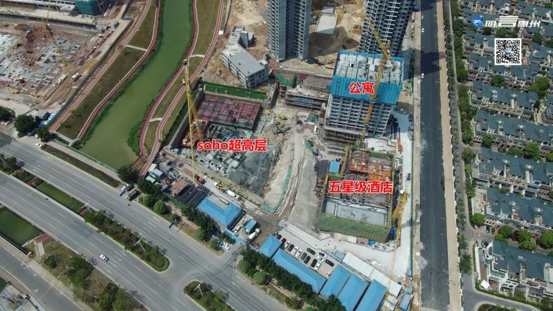 独家|就在金山湖,超64万㎡的惠州地标综合体建的怎样了?
