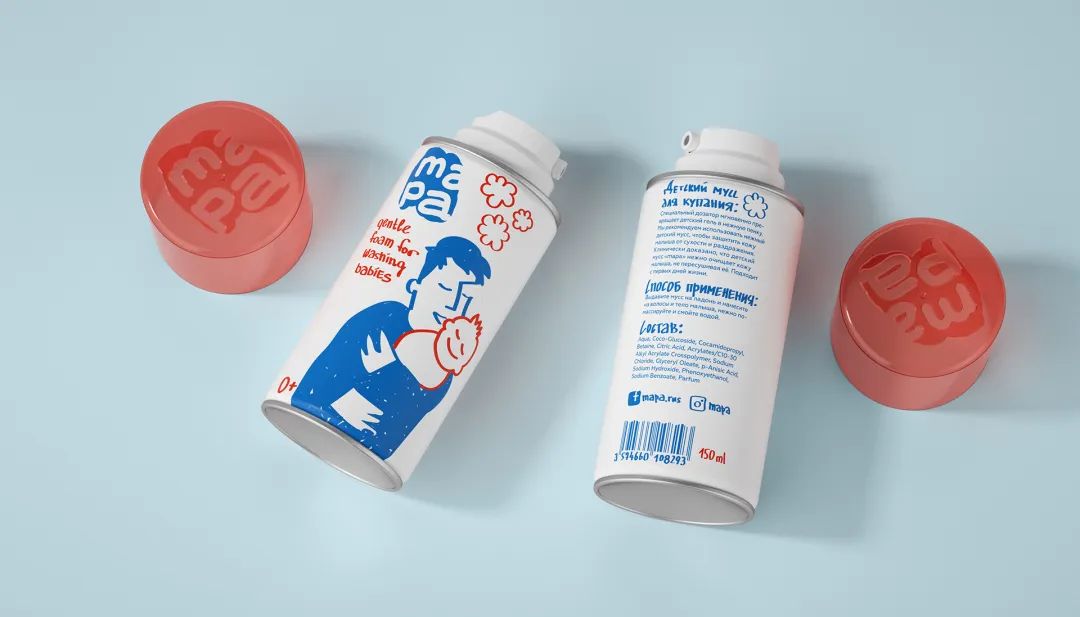 这5组利用IP形象结合产品的婴幼儿洗护包装，很萌！