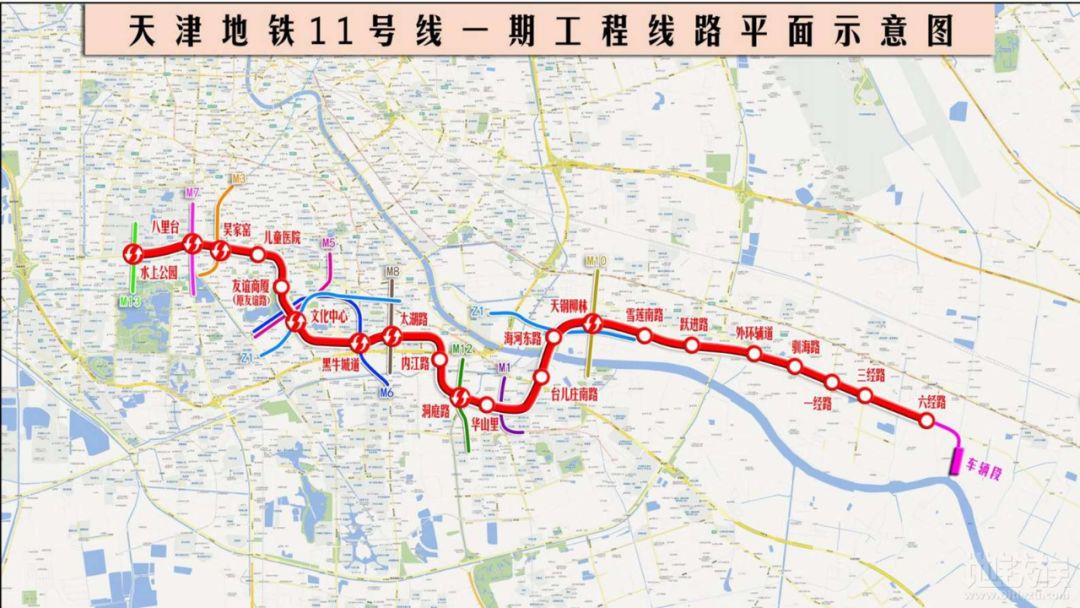 天津地铁13号线南丰路勘探进度,天津地铁13号线站点全程路线图