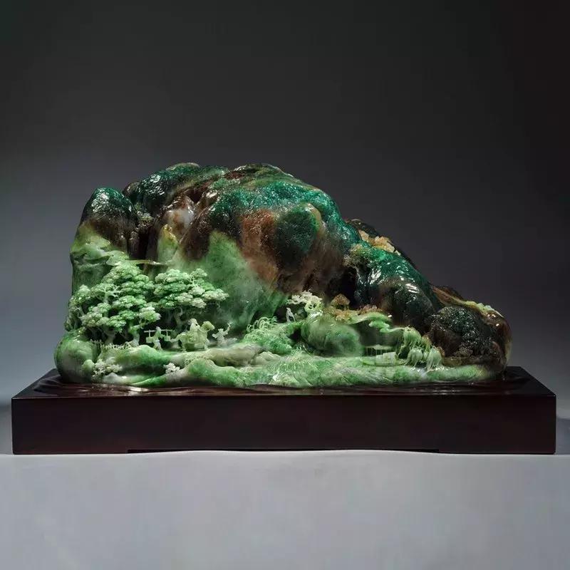 独山玉五颜六色,独山玉石作品欣赏