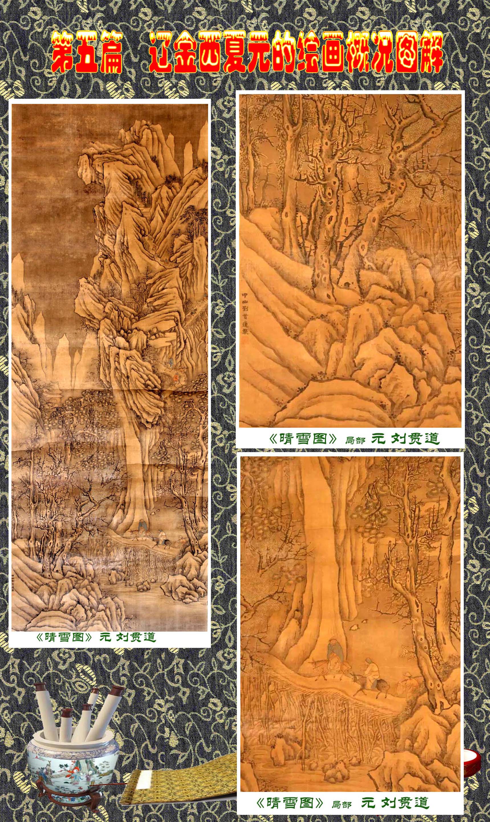 顾绍骅编辑中国画知识普及版第五篇辽金西夏元的绘画概况下一