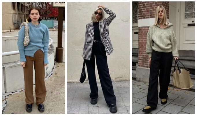 显瘦显高显腿长过冬的裤子,一款百搭非常显腿长的裤子