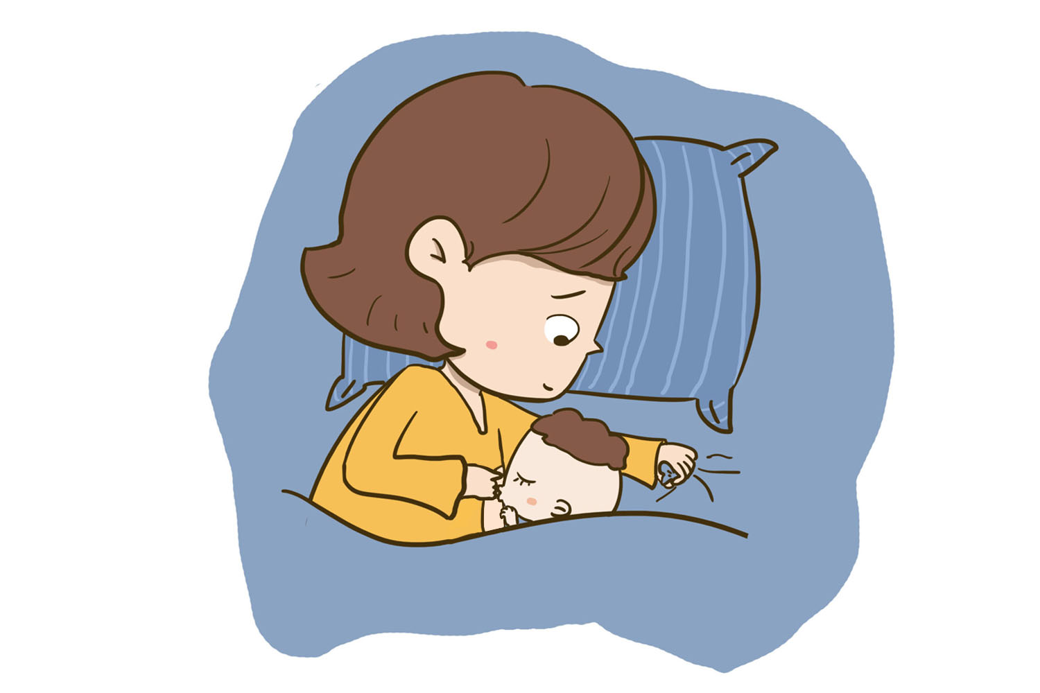 宝宝在这一时期容易睡偏头,想纠正要趁早