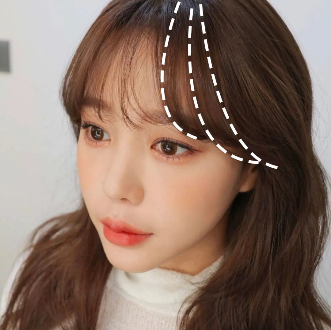 剪刘海剪得像西瓜头一样怎么办,剪刘海像没有剪一样