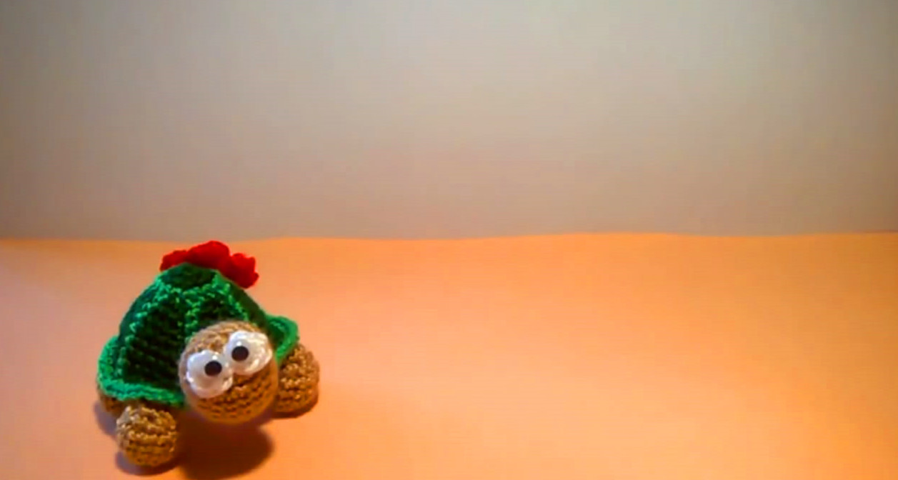 乌龟的钩织图解,小乌龟的钩织教程图解