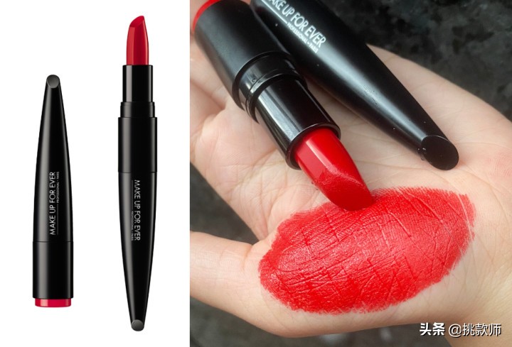 mac唇膏2022春季新品,阿玛尼挚爱唇膏201试色