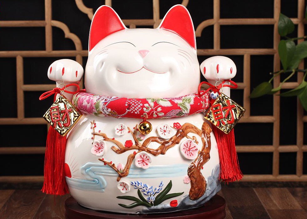 招财猫只吃肉不吃鱼饲料,招财猫很活跃就是不开口