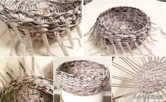 diy手工编织小花篮教程,纸杯和毛线编织的花篮详细教程
