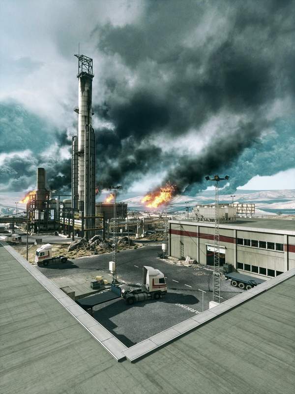 战地3游戏解说视频攻略,战地3建筑物